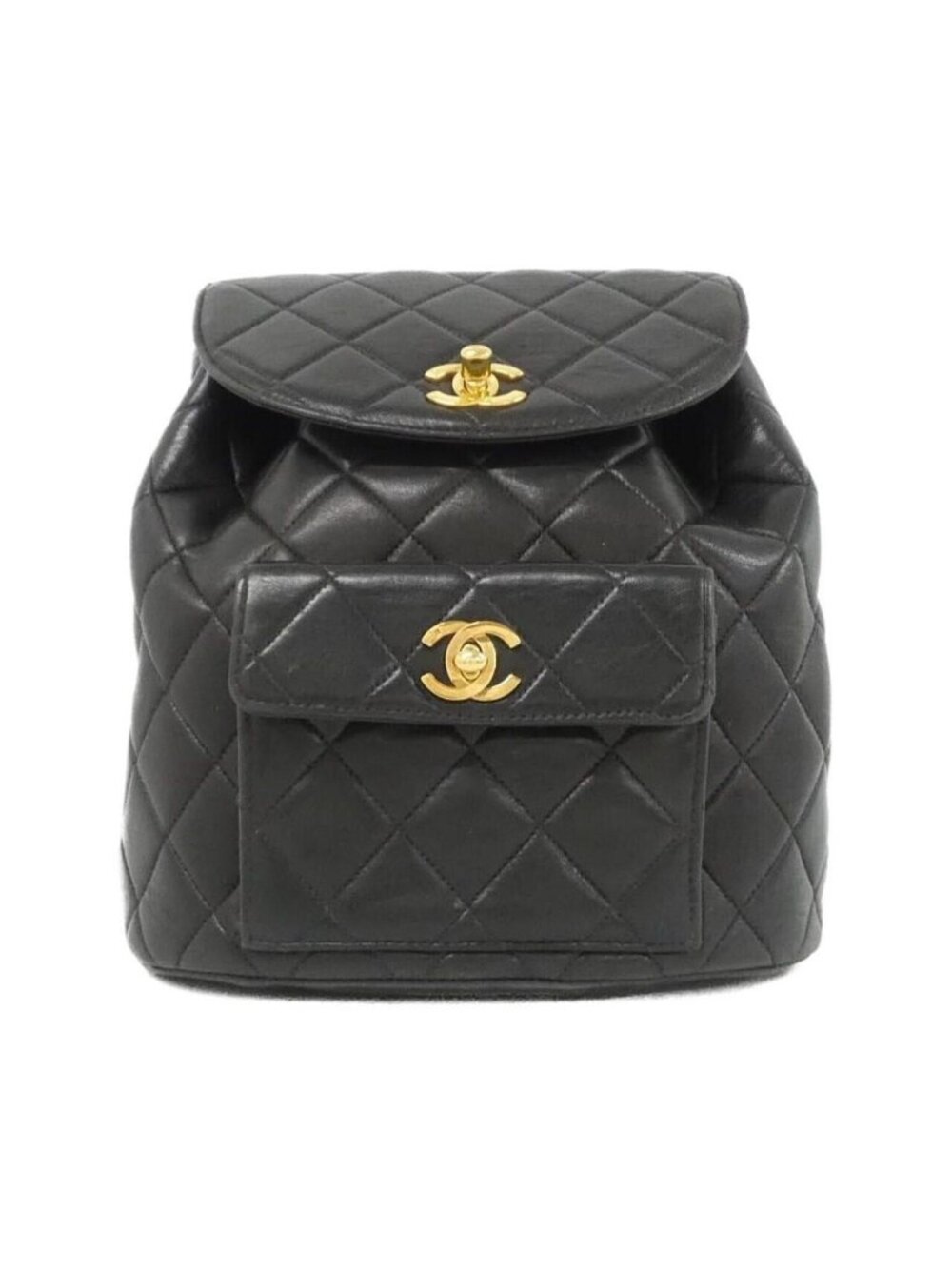 Chanel Vintage Backpack Gold